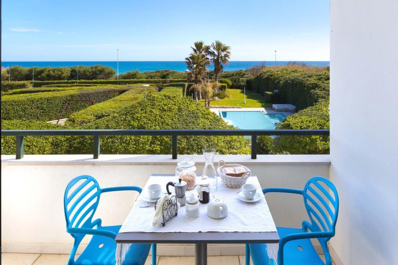סן פוקה Residence Punta Cassano - In Piscina Sulla Spiaggia Di Sabbia מראה חיצוני תמונה