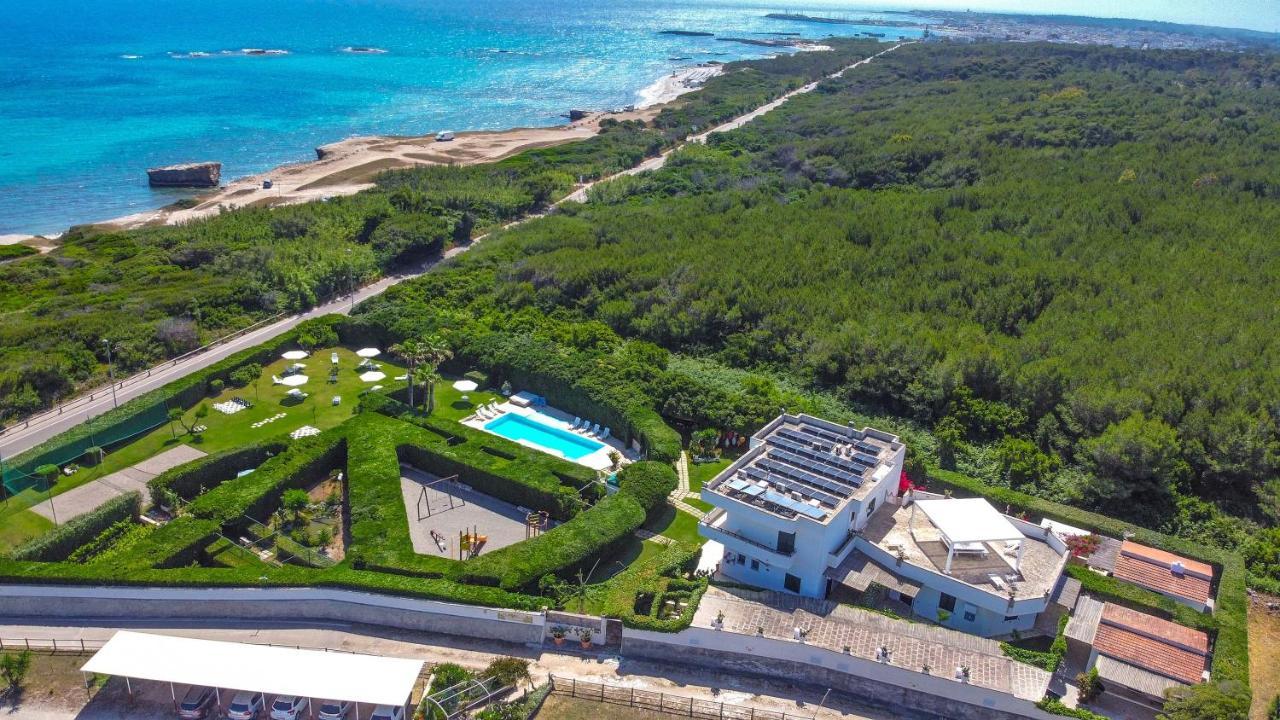 סן פוקה Residence Punta Cassano - In Piscina Sulla Spiaggia Di Sabbia מראה חיצוני תמונה