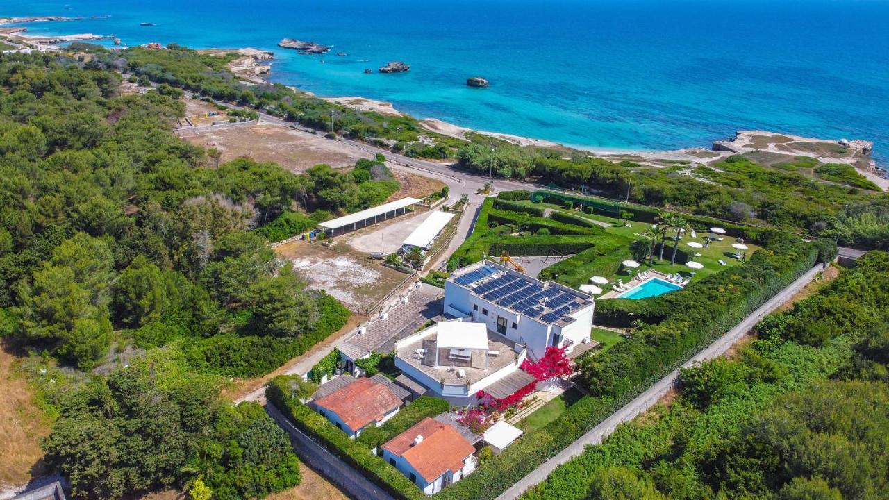 סן פוקה Residence Punta Cassano - In Piscina Sulla Spiaggia Di Sabbia מראה חיצוני תמונה